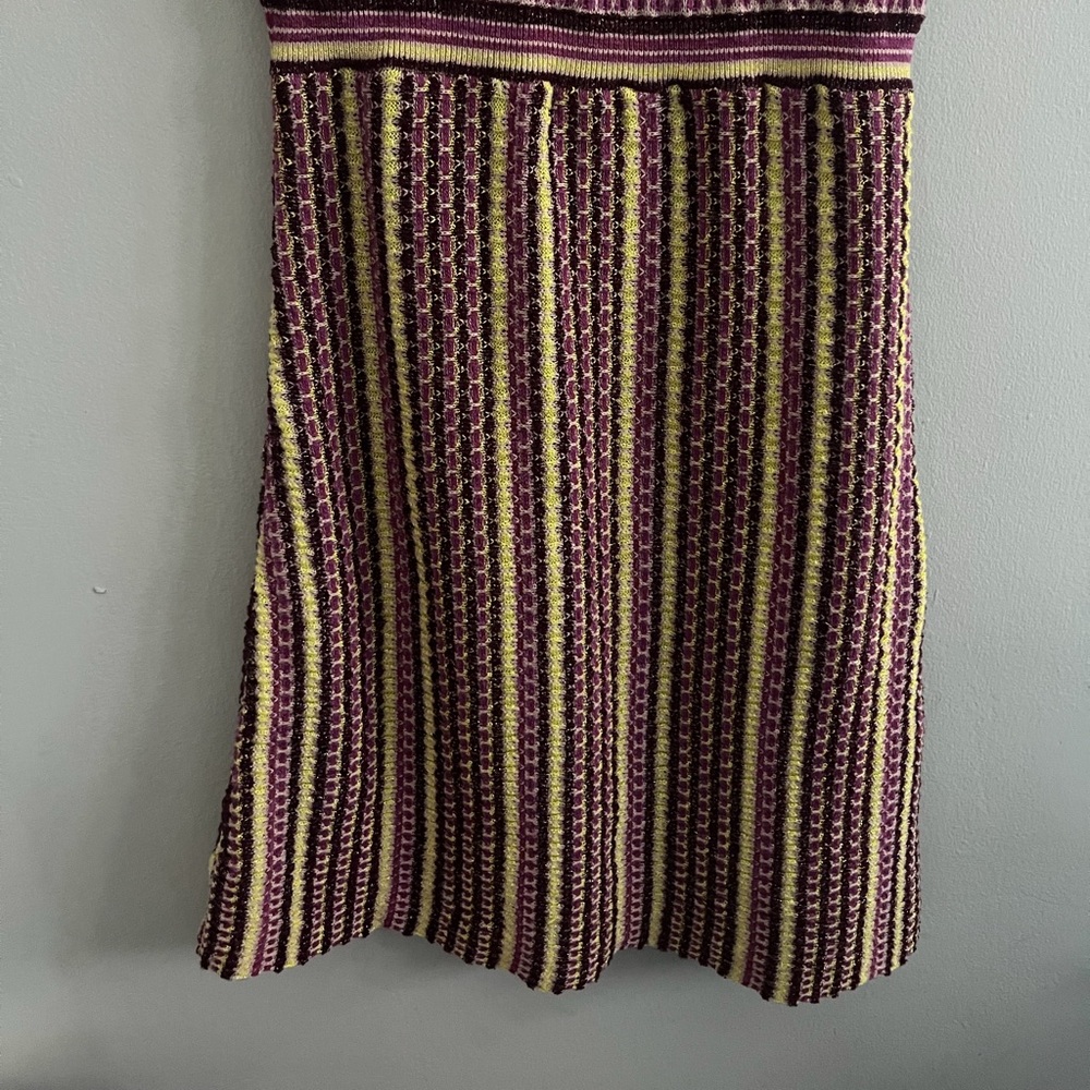 Free People Mixed Striped Knit dress size medium - Picture 11 of 11